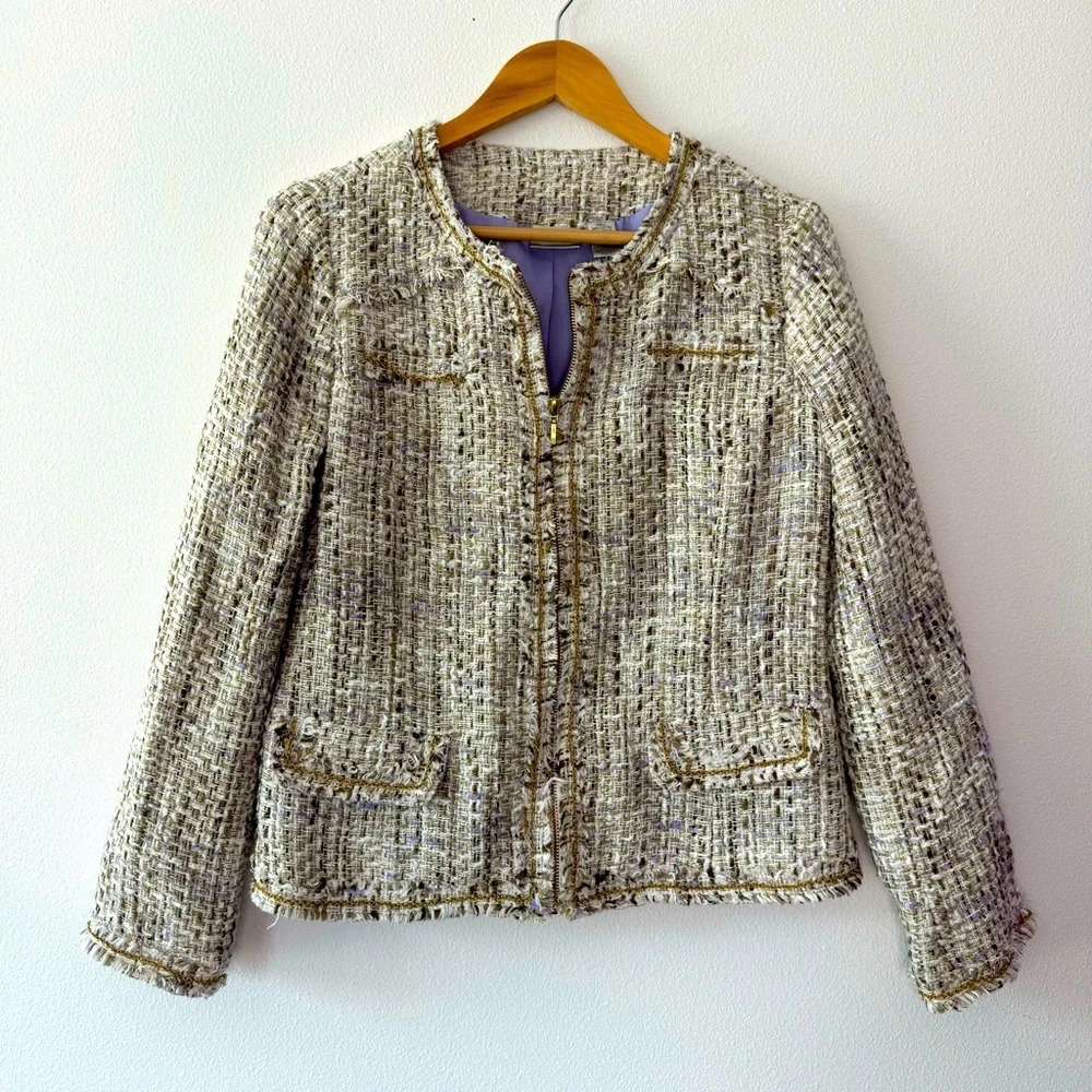 Chicos Tweed Jacket - image 1